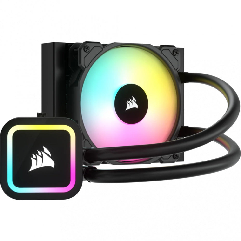 DISIPADOR CON ENFRIAMIENTO LIQUIDO CORSAIR ICUE H60X/120 MM/ S-1700 1200/AM5 AM4/ RGB DISIPADOR CON ENFRIAMIENTO LIQUIDO CORSAIR ICUE H60X/120 MM/ S-1700 1200/AM5 AM4/ RGB